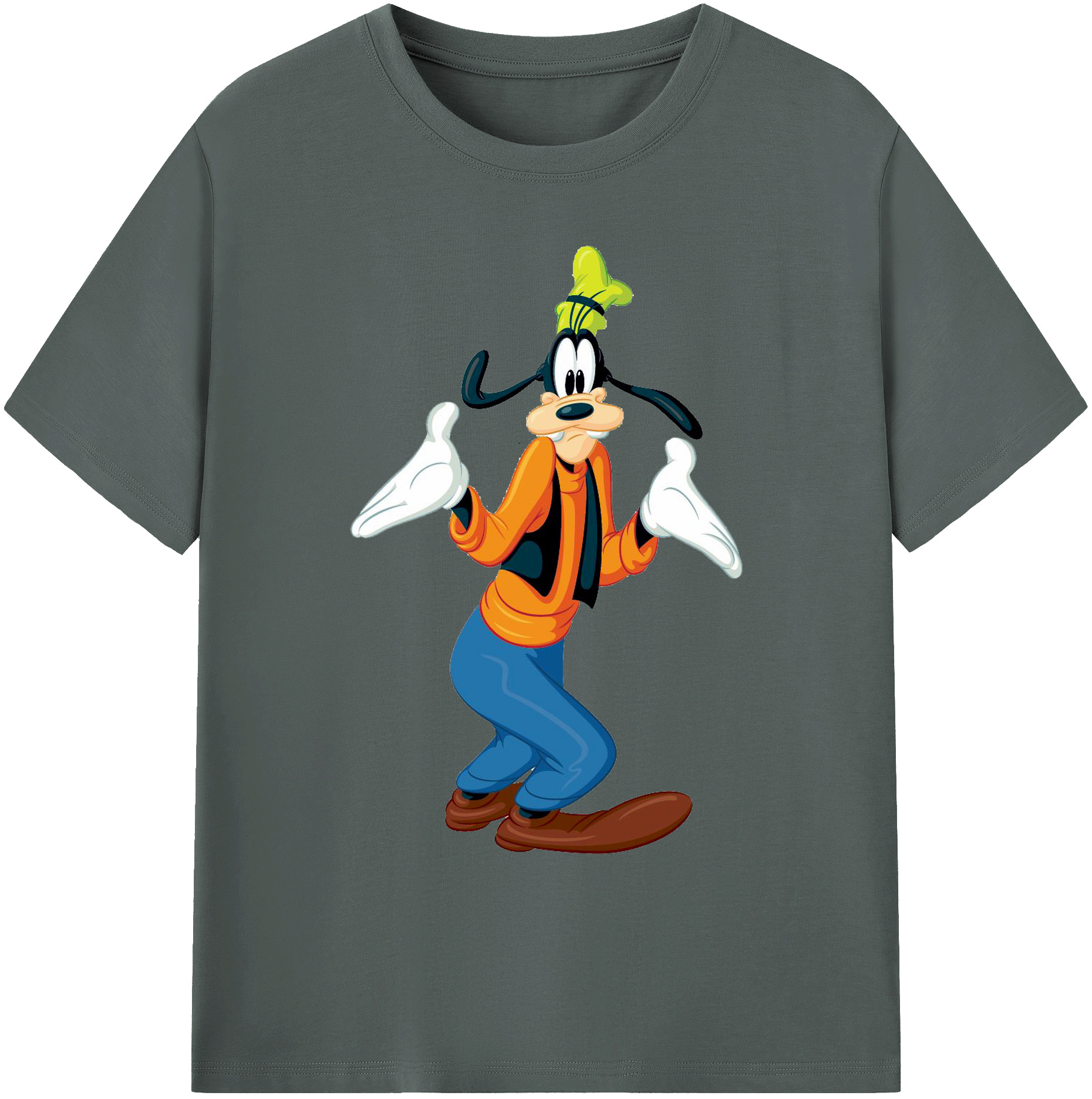 ミッキーマウス Mickey Mouse 綿100％ メンズ半袖Tシャツ｜肌触りやわらか＆通気性